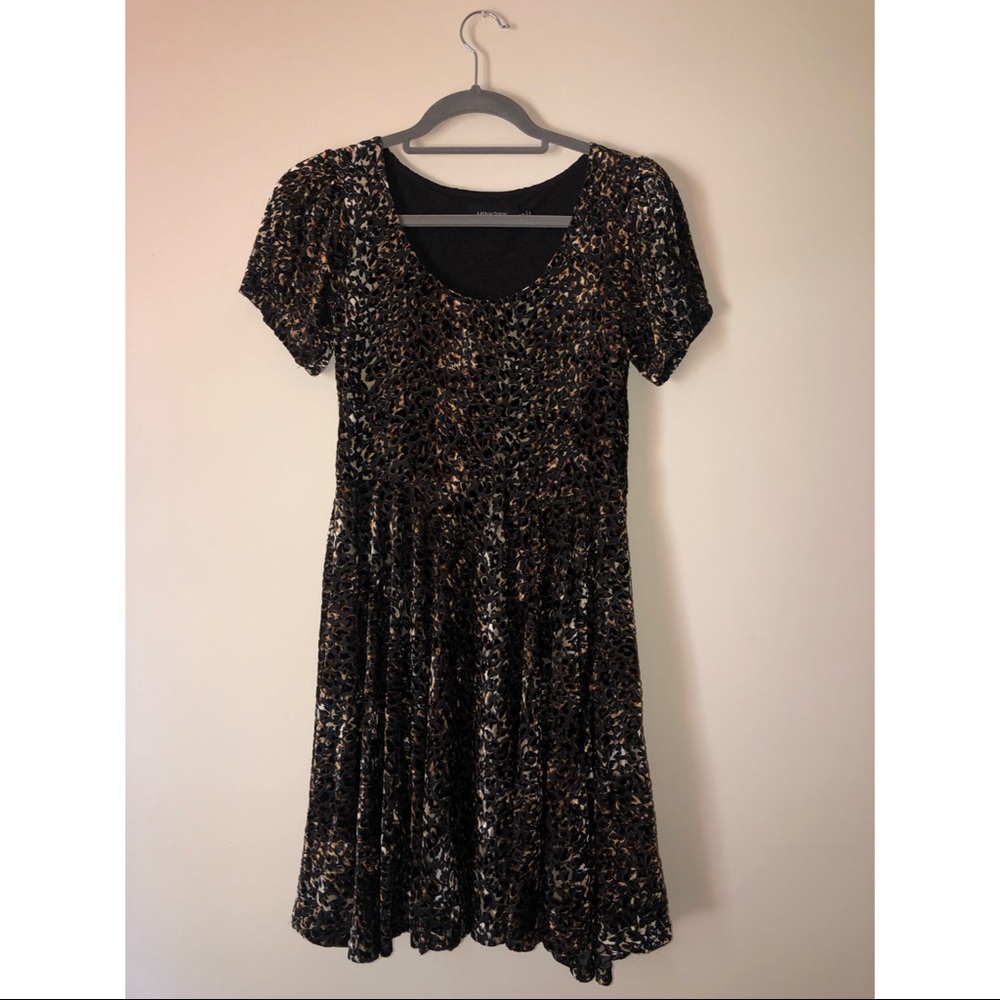 Minkpink Dress Velour Size: Small